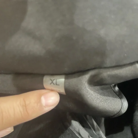 Badgley Mischka Black Paneled Thermotech Jacket - Picture 12 of 16